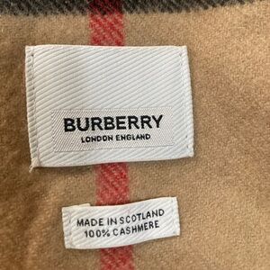 Burberry scarf